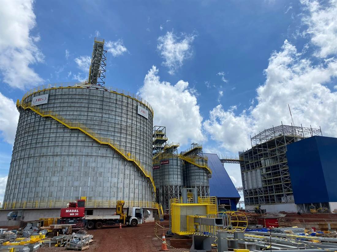 Obra completa — transportadores, DDGS e silos — Inpasa, Luís Eduardo Magalhães/BA — imagem 7